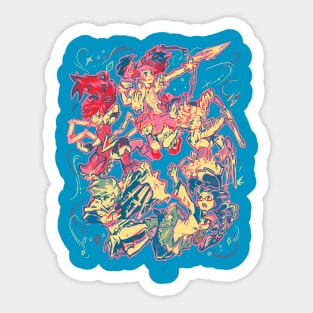 Magical Quartet Sticker